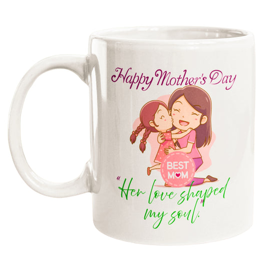 “Her Love Shaped My Soul” Coffee Mug – Mothers Day Gift